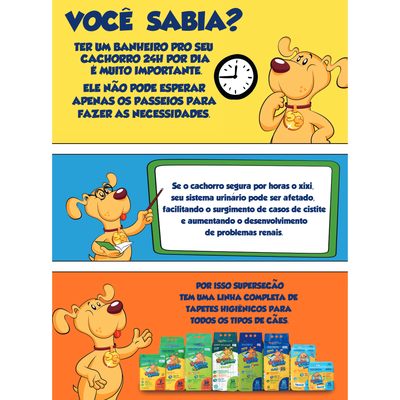 Tapete Higiênico Super Secão