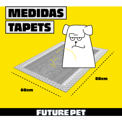 Tapete Higiênico Future Pet Carvão Ativado para Cães